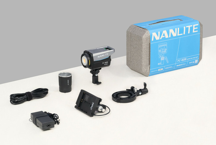 Nanlite FC-60B LED Bi-Color Spot Light visueller lieferant