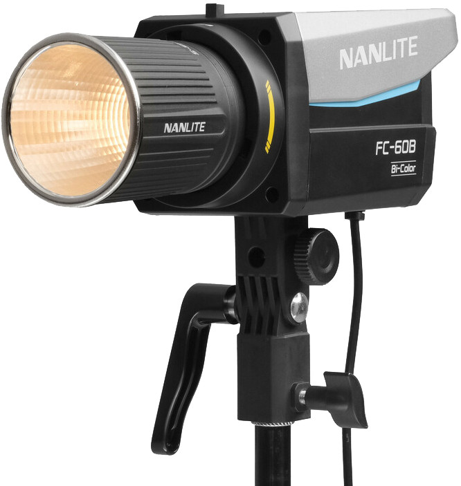 Nanlite FC-60B LED Bi-Color Spot Light rechte seite