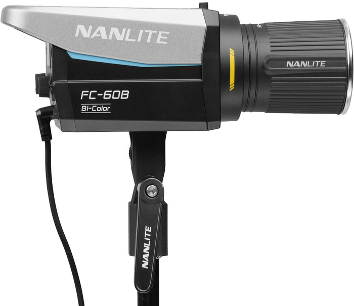Nanlite FC-60B LED Bi-Color Spot Light linke seite