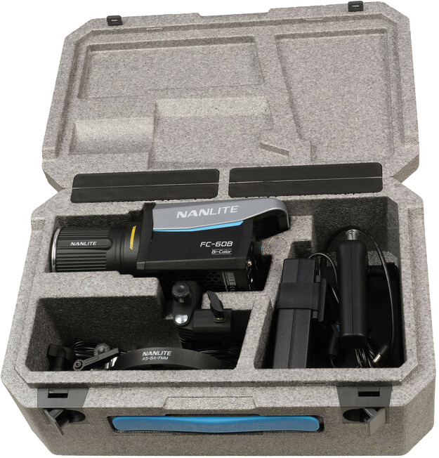 Nanlite FC-60B LED Bi-Color Spot Light verpackung