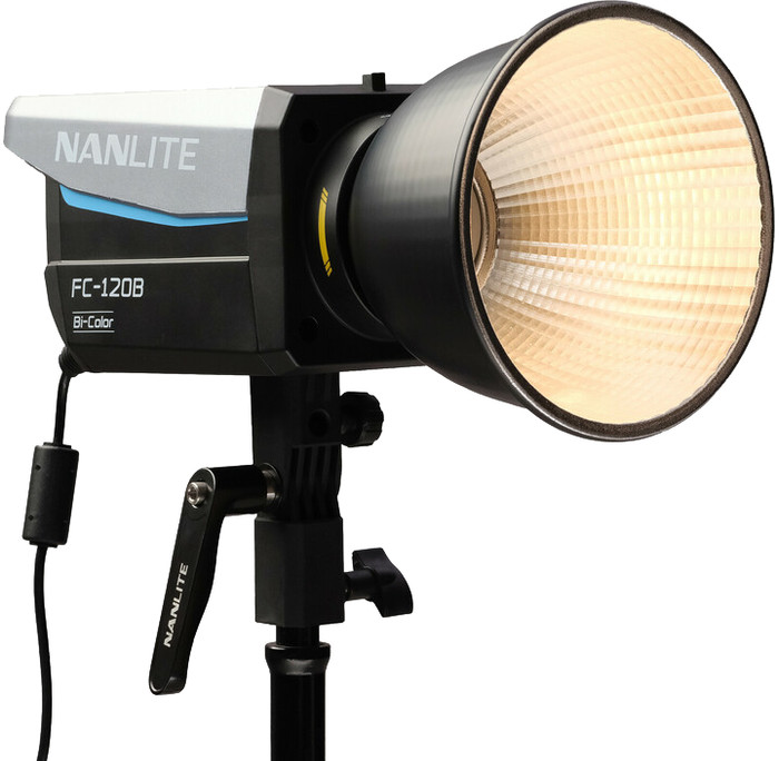 Nanlite FC-120B LED Bi-color Spot Light left side