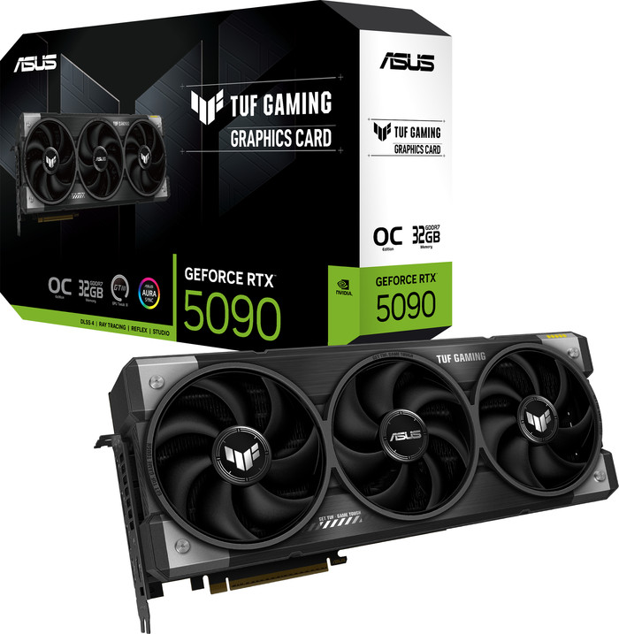 ASUS TUF Gaming GeForce RTX 5090 OC 32GB packaging