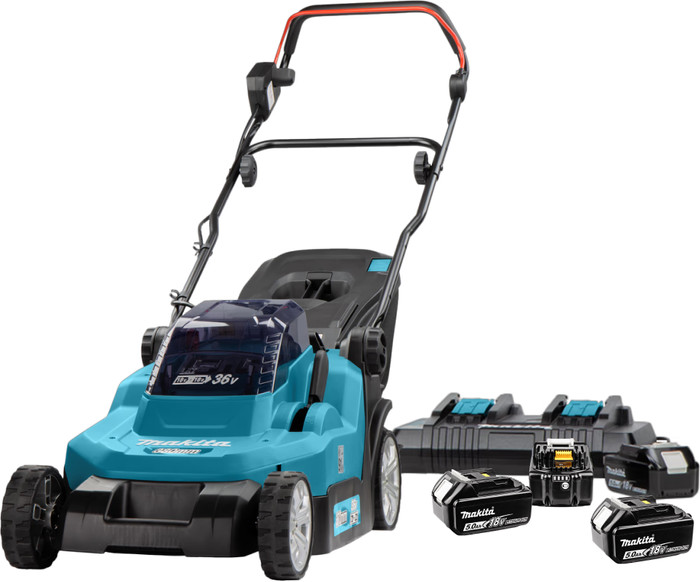 Makita DLM382PT2 5,0-Ah-Akku (4x) Starterset Main Image