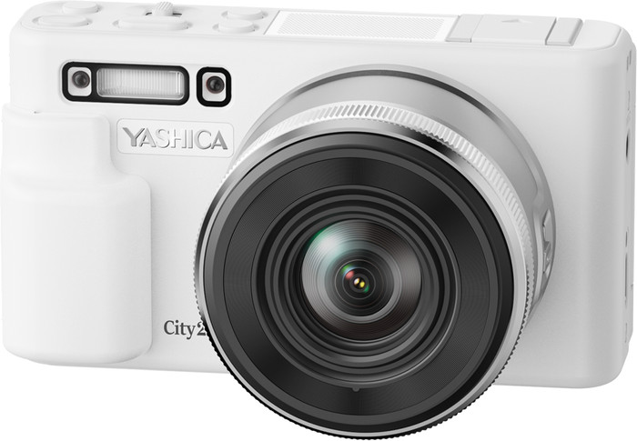 Yashica City 200 Weiß vorne