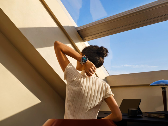 Xiaomi Watch 2 Grau produkt in gebrauch