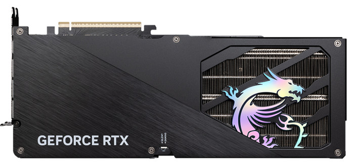 MSI GeForce RTX 5070 Ti GAMING TRIO OC PLUS 16GB back