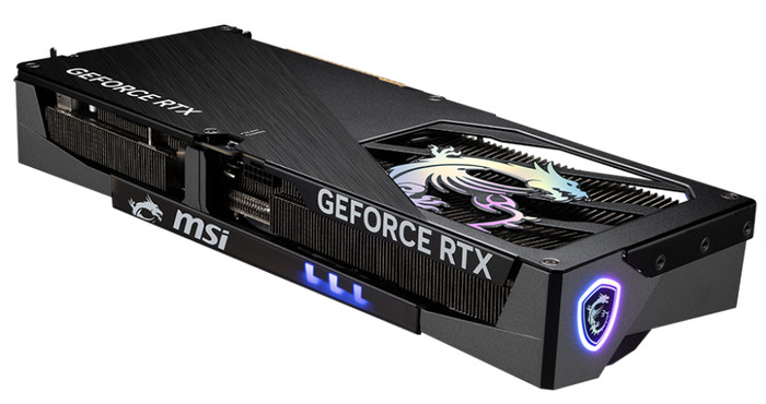MSI GeForce RTX 5070 Ti GAMING TRIO OC PLUS 16GB back