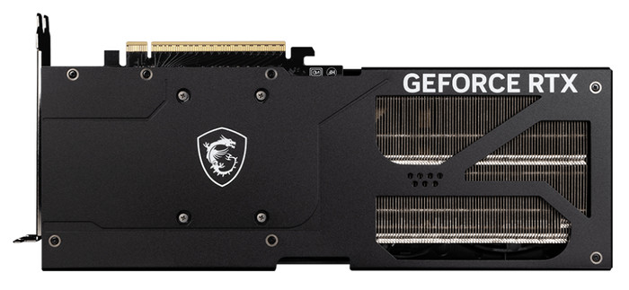 MSI GeForce RTX 5070 Ti VENTUS 3X OC 16GB back