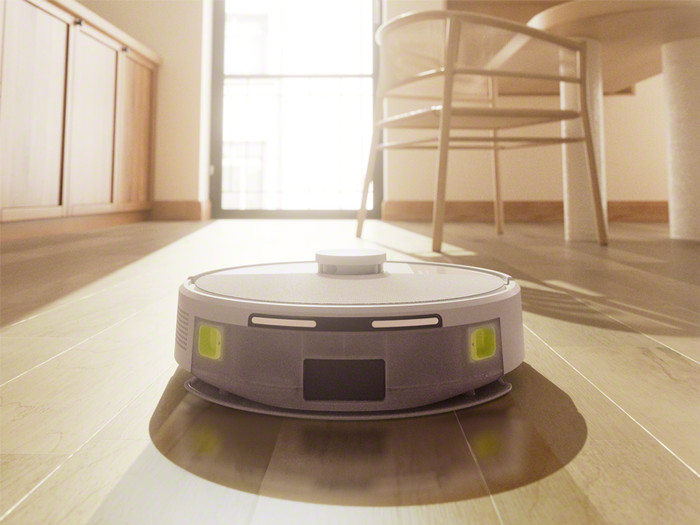 iRobot Roomba 105 Combo + White produkt in gebrauch