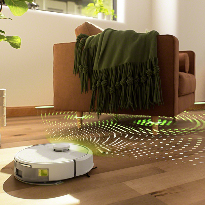 iRobot Roomba 105 Combo + White produkt in gebrauch