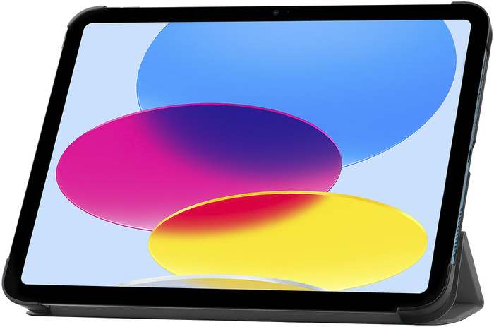 Just in Case Smart Tri-Fold Apple iPad (2025/2022) Book Case Gray front