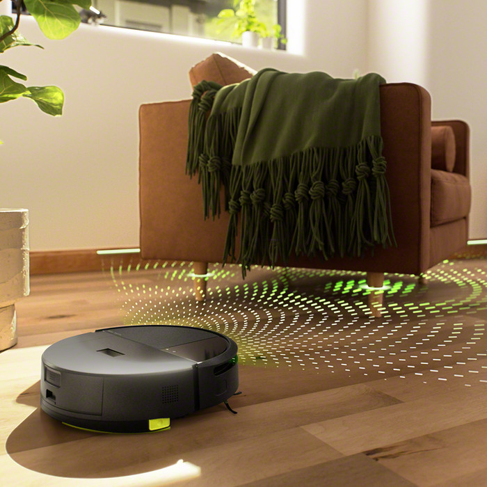 iRobot Roomba 205 Combo Black produkt in gebrauch