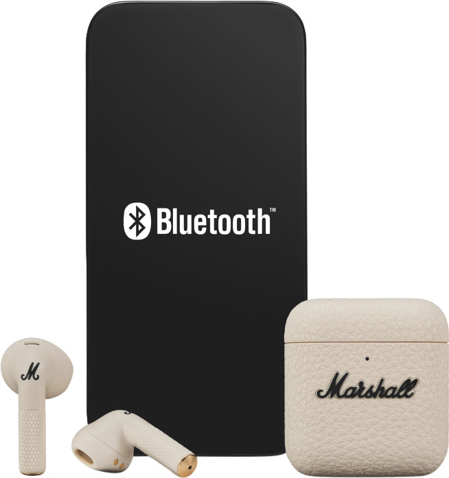 Marshall Minor IV TW Cream product in use