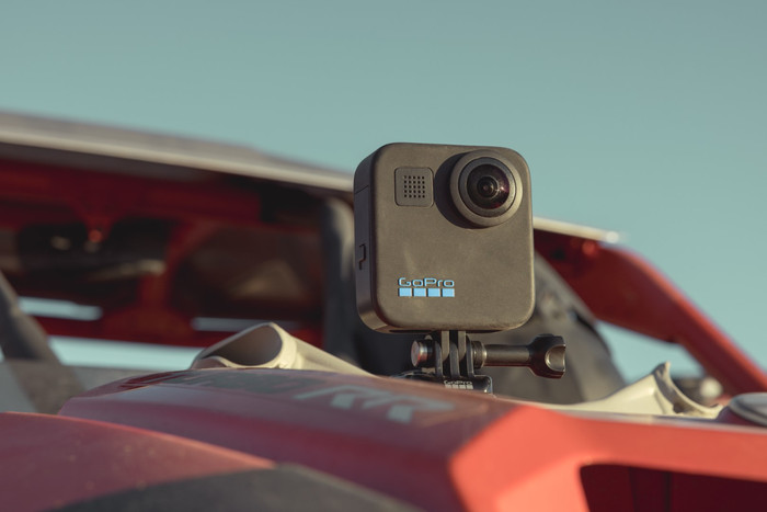GoPro MAX 360 + Extension Pole product in use