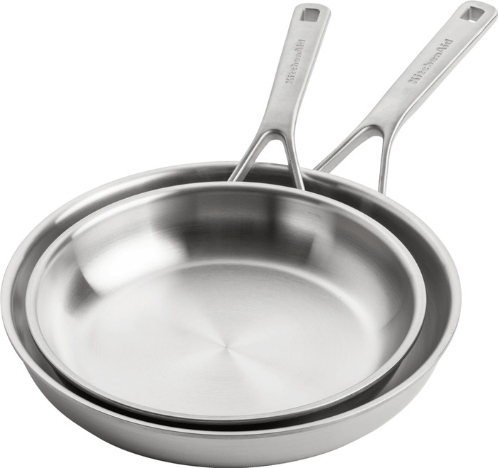KitchenAid Multiply Frying Pan Set 24cm + 28cm Main Image