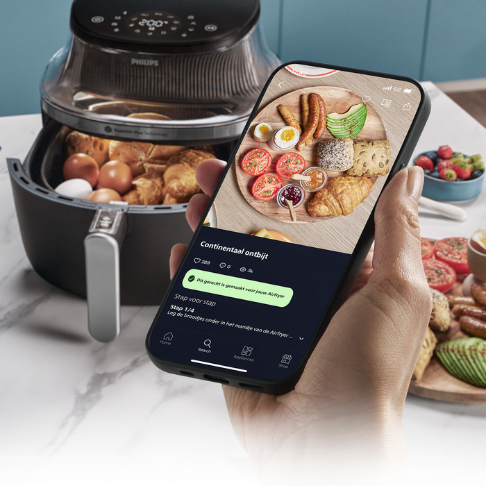 Philips Airfryer L 3000 Serie NA322/00 produkt in gebrauch