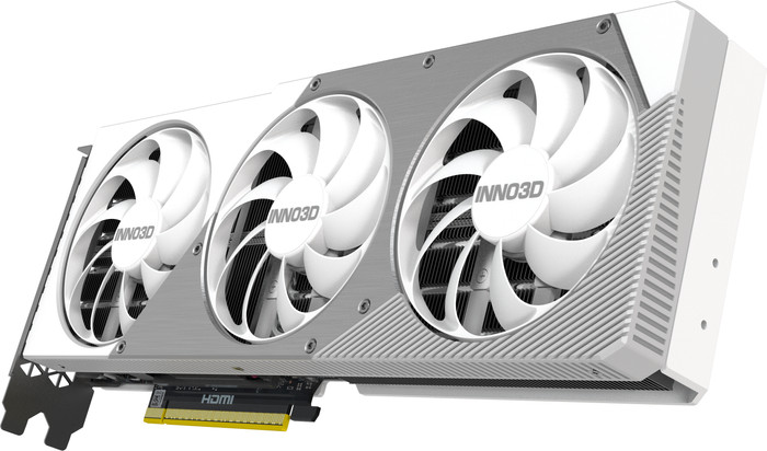 INNO3D GeForce RTX 5070 Ti X3 OC WHITE 16GB right side