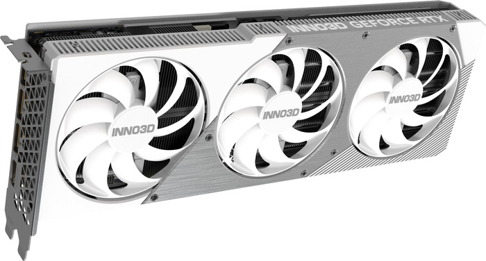 INNO3D GeForce RTX 5070 Ti X3 OC WHITE 16GB left side
