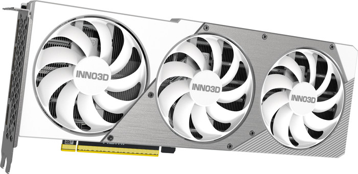 INNO3D GeForce RTX 5070 Ti X3 OC WHITE 16GB left side