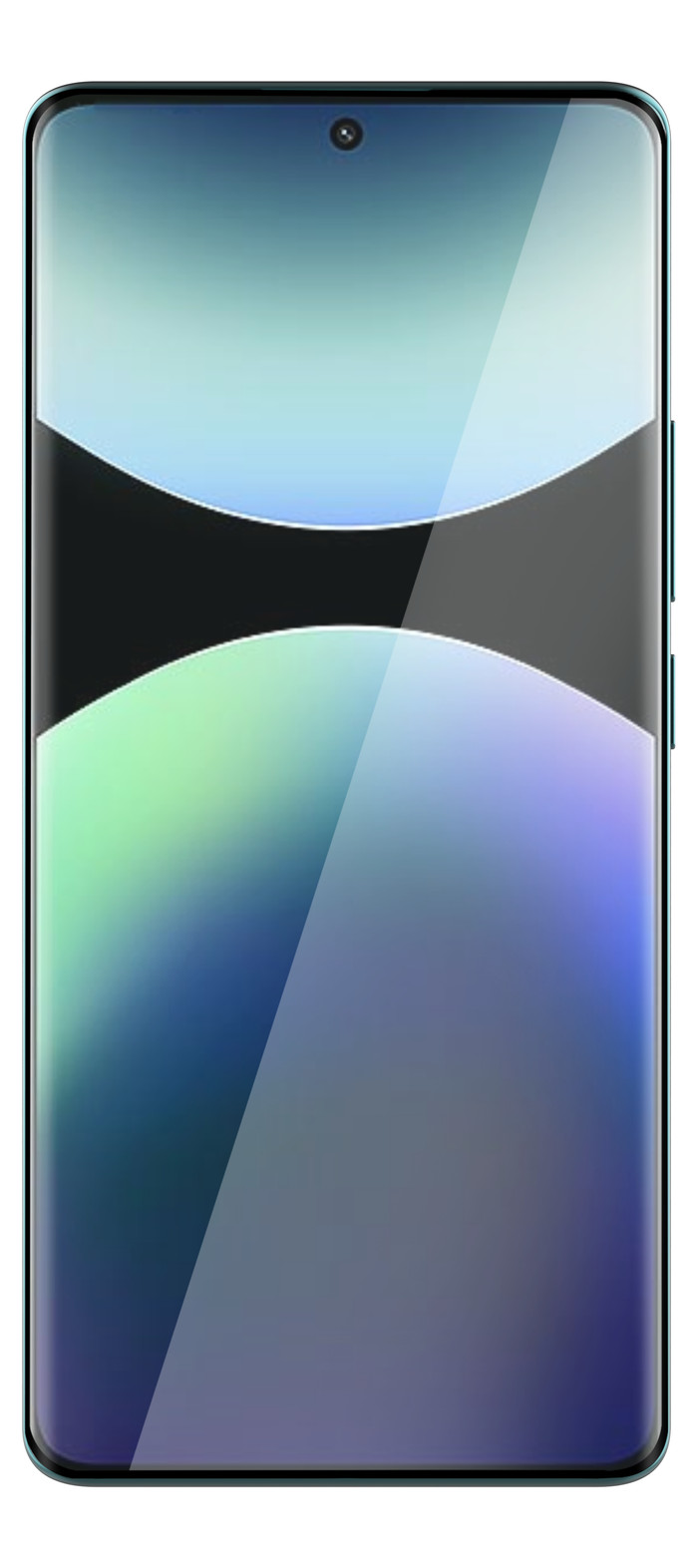 Just In Case Full Cover Xiaomi Redmi Note 14 Pro+ 4G/5G Screen Protector Black front