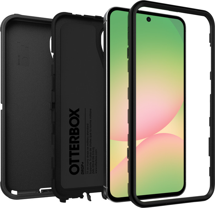 Otterbox Defender Samsung Galaxy A56 Backcover Schwarz produkt in gebrauch