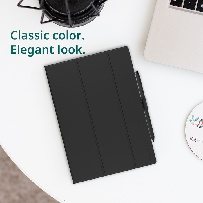 PocketBook Color Note Cover Flip Schwarz produkt in gebrauch