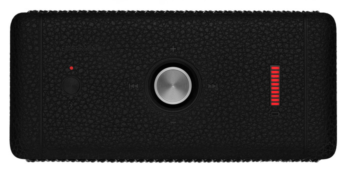 Marshall Emberton II BT Black & Steel oberseite