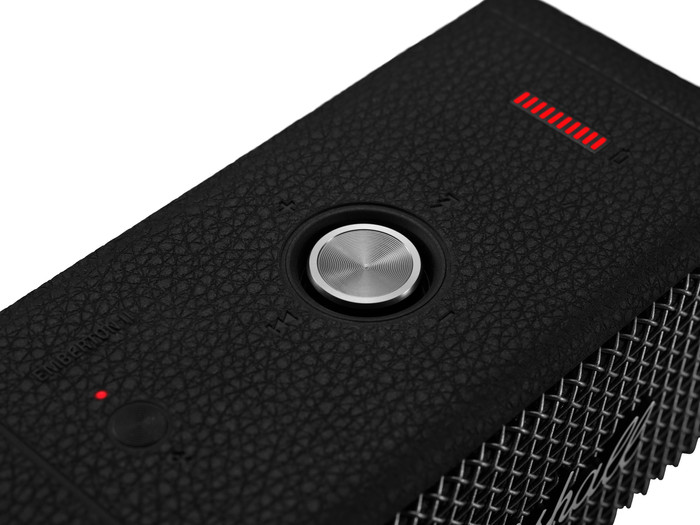 Marshall Emberton II BT Black & Steel oberseite