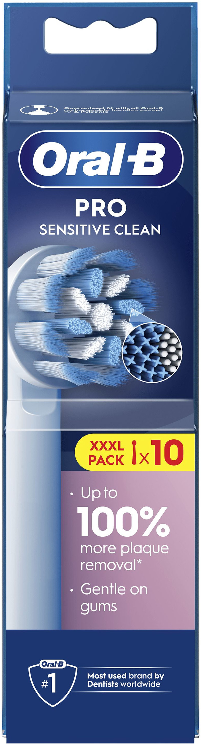 Oral-B Pro Sensitive Clean White (10 units) packaging