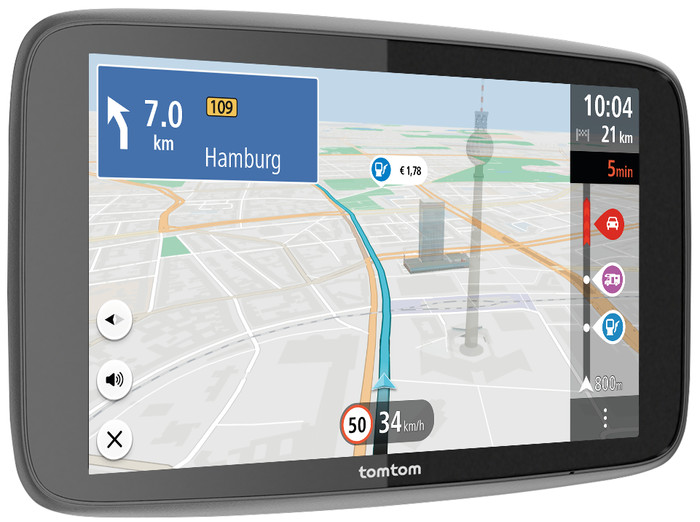 TomTom GO Camper Tour 2 Europa linke seite