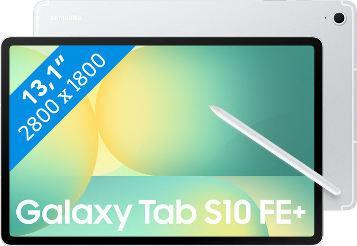 Samsung Galaxy Tab S10 FE Plus 13,1 Zoll 256GB Wi-Fi Silber Main Image