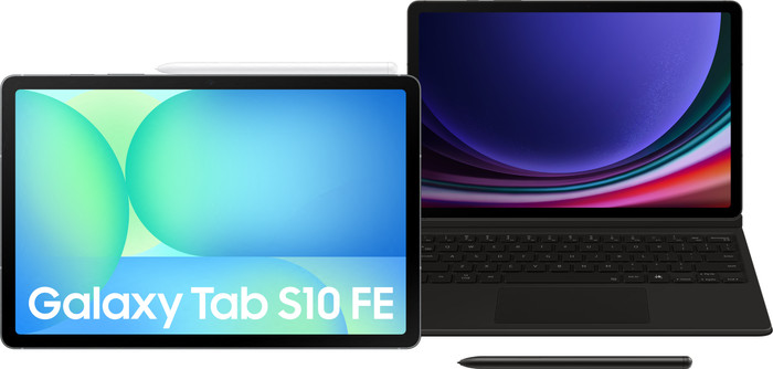 Samsung Galaxy Tab S10 FE 10.9 inches 256GB WiFi Gray + Keyboard Cover QWERTZ Main Image