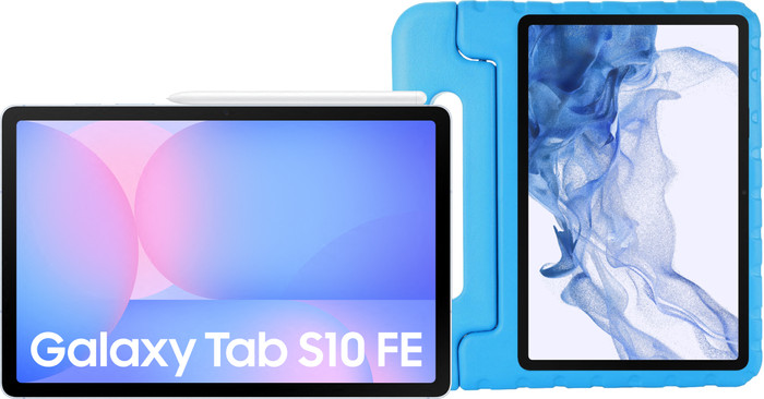 Samsung Galaxy Tab S10 FE 10,9 Zoll 256GB Wi-Fi Hellblau + Just in Case Kids Cover Blau Main Image