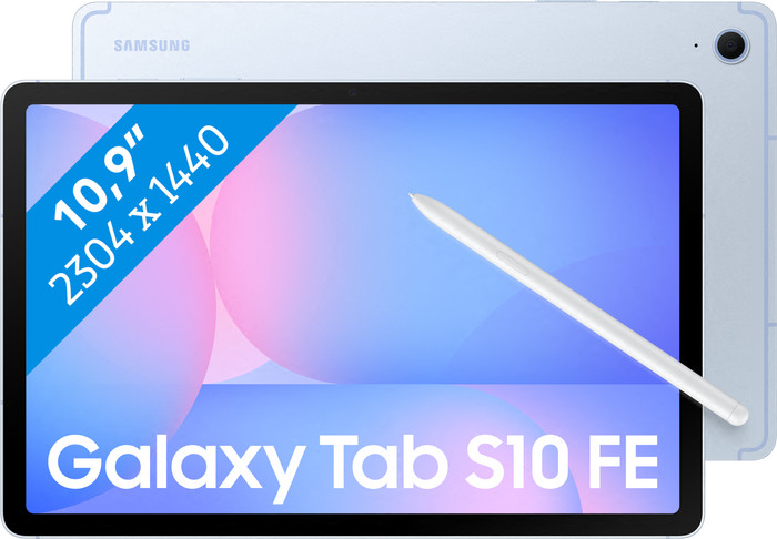 Samsung Galaxy Tab S10 FE 10.9 inches 128GB WiFi Light Blue Main Image