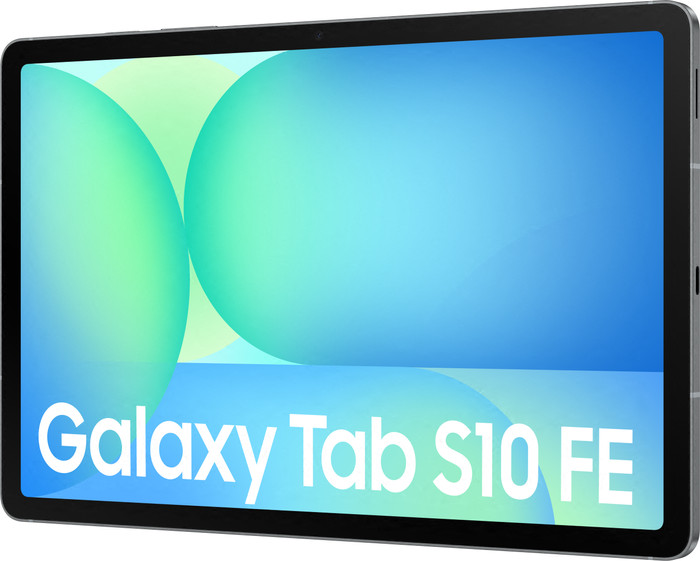 Samsung Galaxy Tab S10 FE 10.9 inches 256GB WiFi Gray + Just in Case Kids Cover Blue right side
