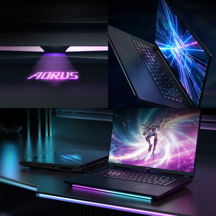 AORUS MASTER 16 BZH - 16" - Intel Core Ultra 9 - 32GB RAM/2TB SSD - RTX 5090 produkt in gebrauch