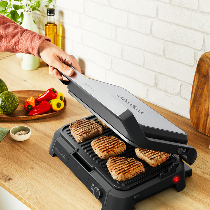 Tefal SuperGrill 3-in-1 GC520D XL produkt in gebrauch