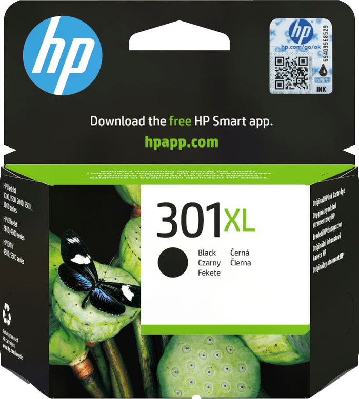 HP 301XL Patrone Schwarz Main Image