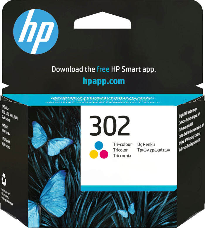 HP 302 Cartridge Color Main Image