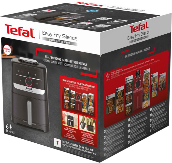 Tefal Easy Fry Smart & Silence EY5728 verpackung