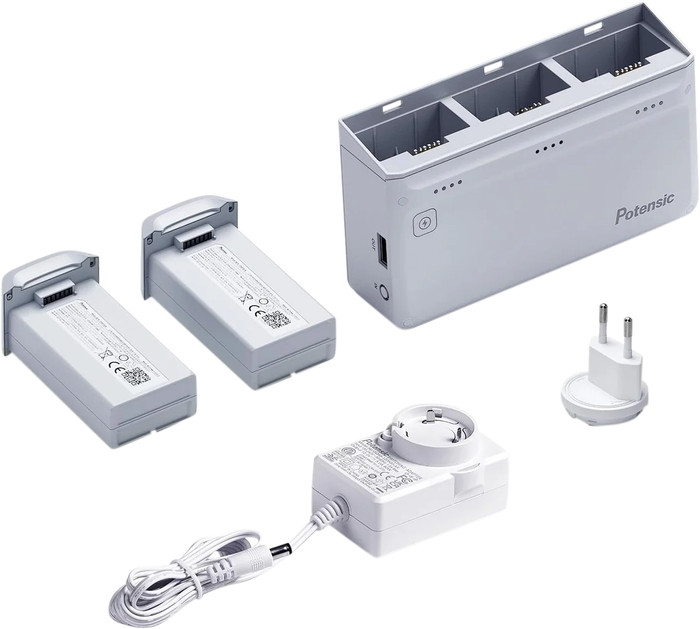 Potensic ATOM Parallel Charging Hub + Battery (2x) accessory