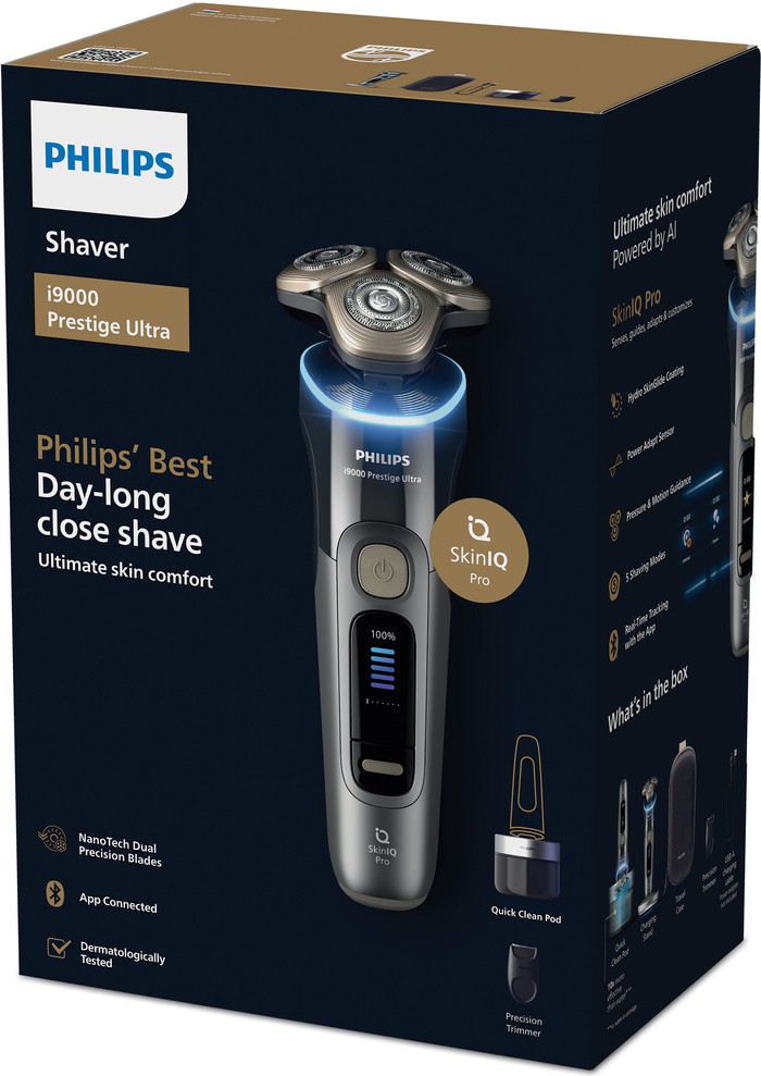 Philips Shaver i9000 Prestige Ultra XP9402/31 packaging