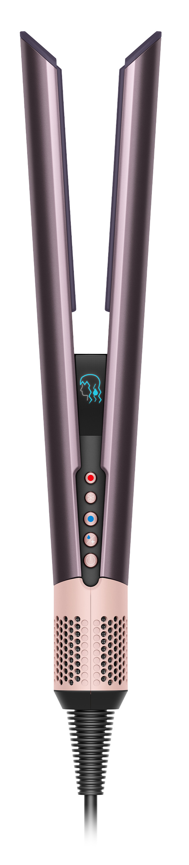 Dyson Airstrait Jasper Plum linke seite