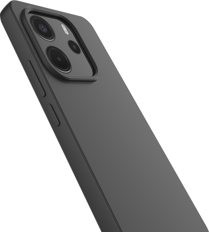 Just in Case Soft Design Xiaomi Redmi Note 14 4G Backcover Schwarz detail