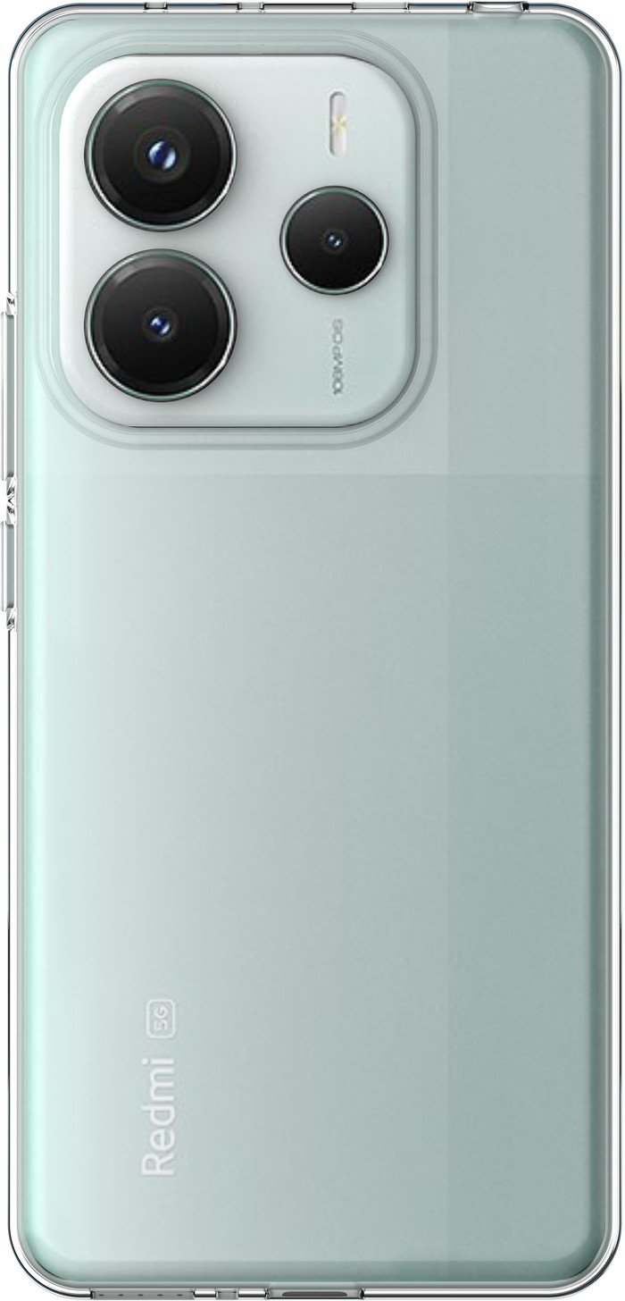 Just in Case Soft Design Xiaomi Redmi Note 14 5G Backcover Transparent Main Image