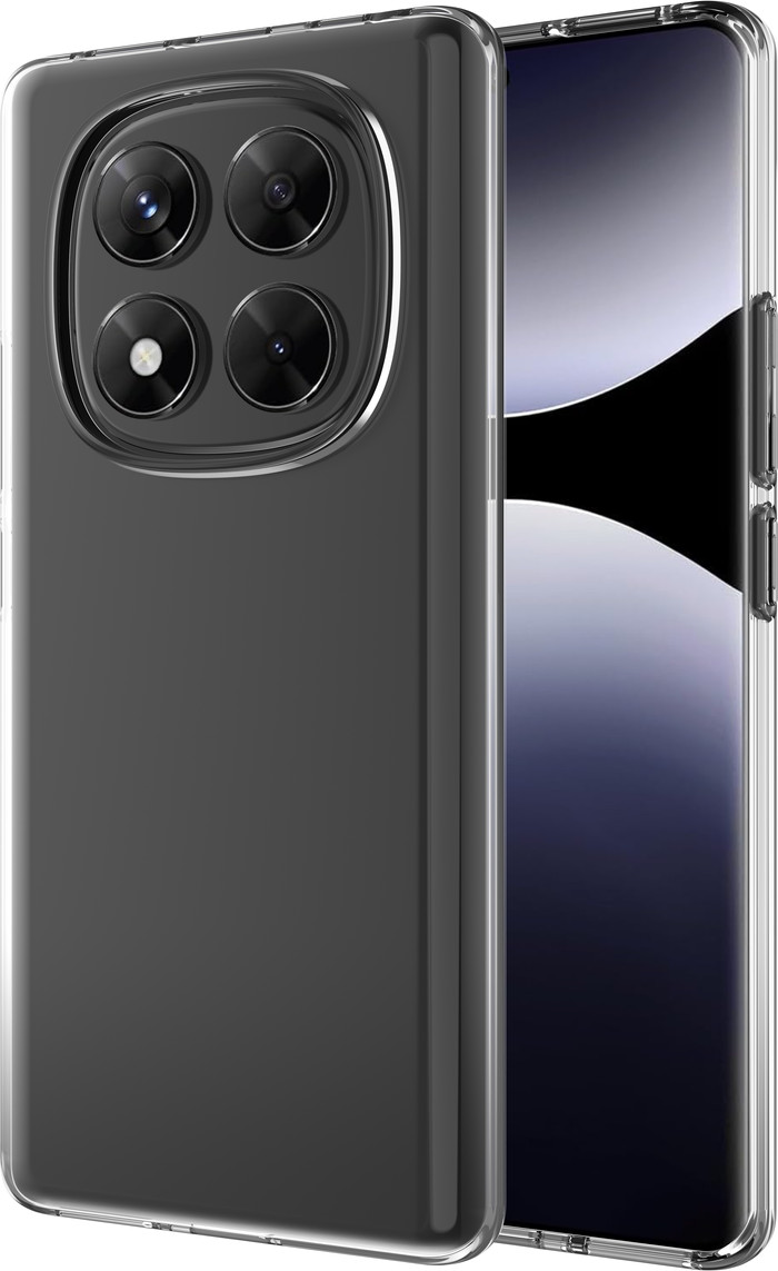 Just in Case Soft Design Xiaomi Redmi Note 14 Pro 4G Back Cover Transparent combined product