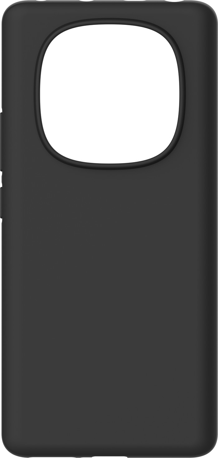 Just in Case Soft Design Xiaomi Redmi Note 14 Pro 5G Backcover Schwarz vorne