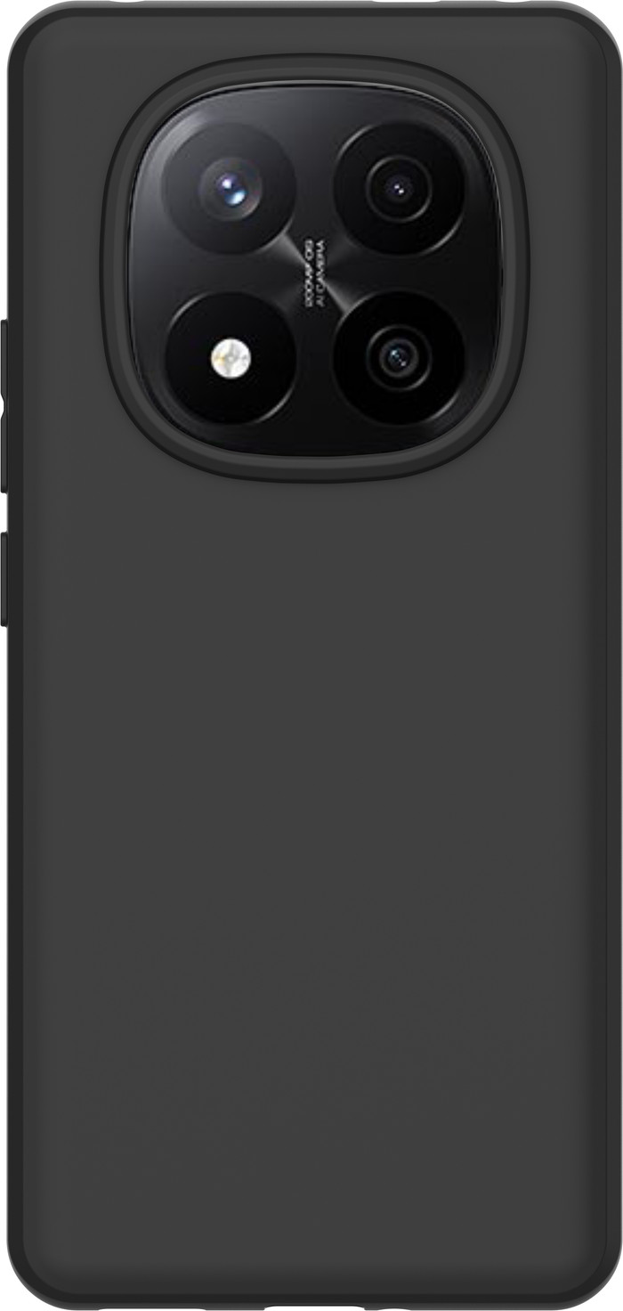Just in Case Soft Design Xiaomi Redmi Note 14 Pro+ 5G Back Cover Black Main Image