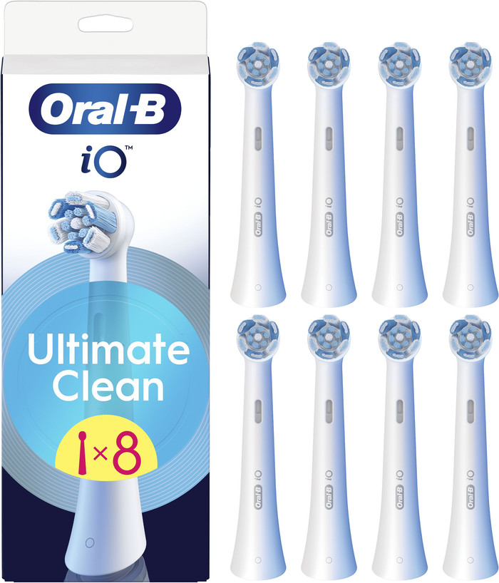 Oral-B iO Ultimate Clean Weiß (8 Stück) Main Image