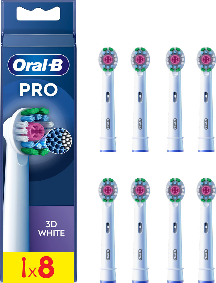 Oral-B Pro 3D White (8 Stück) Main Image